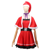 Oshi no Ko Christmas Dress Anime Hoshino Ai Cosplay Costume Christmas Red Suit